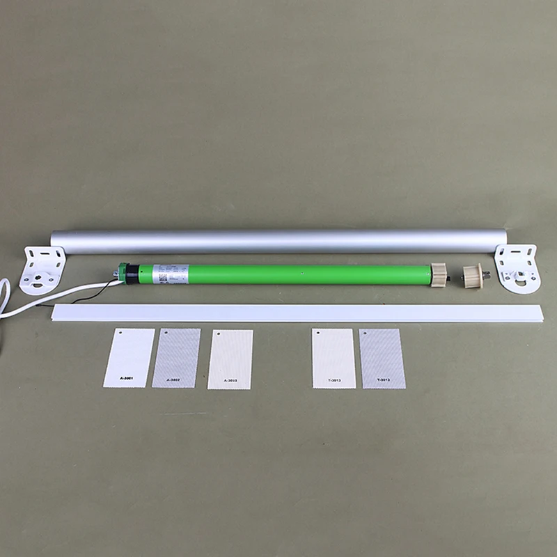 Электрическая настраиваемая система рулонных жалюзи шириной 1 м с оригинальным