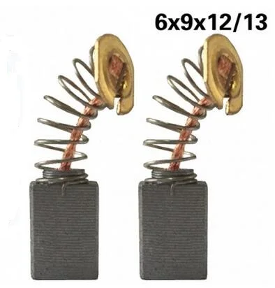 

5 пар карбоновых щеток для Makita 9523, угловая шлифовальная машина 6*9*12 мм, модель 411 #408 #, высококачественные электроинструменты, карбоновая щетк...