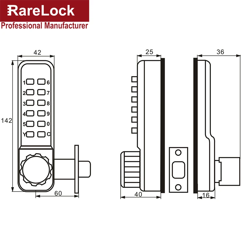Атласная Никель механические Комбинации замок на полиуретановом ремешке
