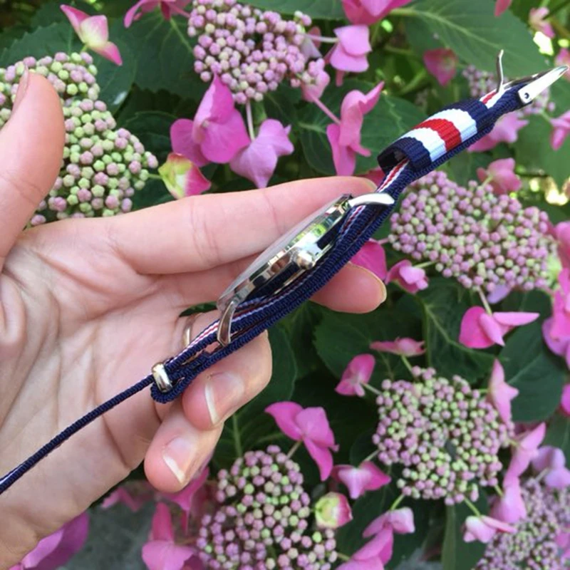 Новые часы CHRONOS ультра тонкие кварцевые наручные часы с простой нейлоновой лентой модные ручные часы для мужчин женщин Relogio Masculino