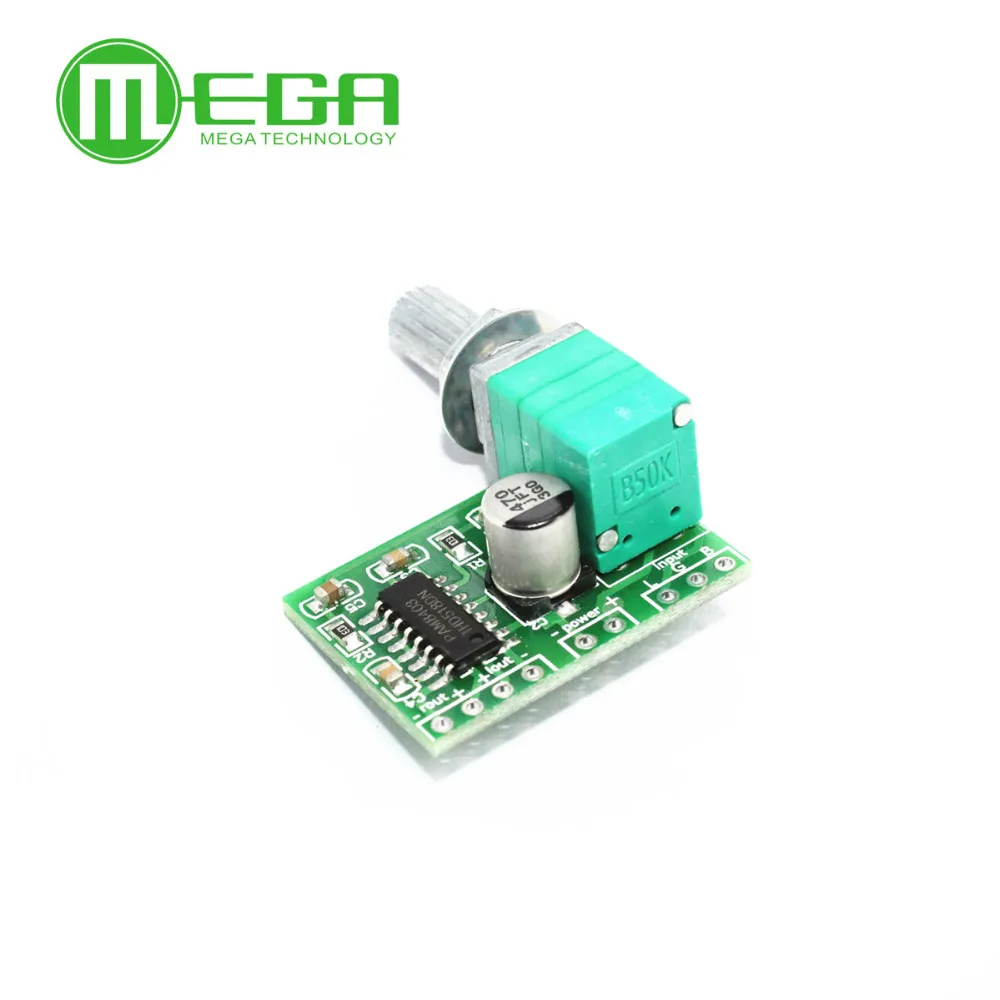 Плата цифрового усилителя мощности PAM8403 Mini 5V (USB питания)|digital amplifier board|board power supplyusb