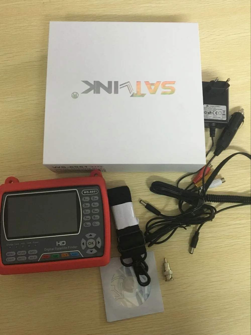 Ручной спутниковый искатель satlink Φ 4 3 'TFT Satlink WS6951 искатель|satlink ws6951|satlink ws-6951satellite