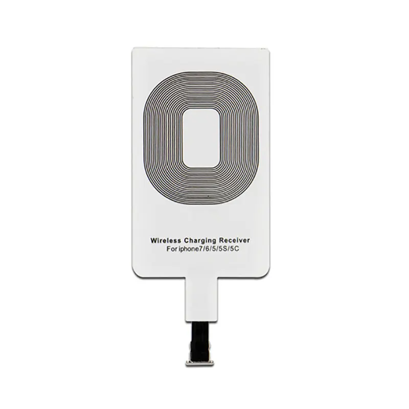 For iphone Qi беспроводной модуль приемника зарядного устройства для iPhone 6 6s 7 смарт-адаптер для зарядки приемник для Android беспроводной передатчик зарядного устройства - Тип штекера: For iphone