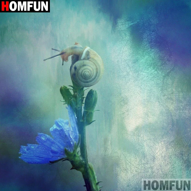 Алмазная 5d вышивка HOMFUN A15917 полноразмерная/круглая картина сделай сам с