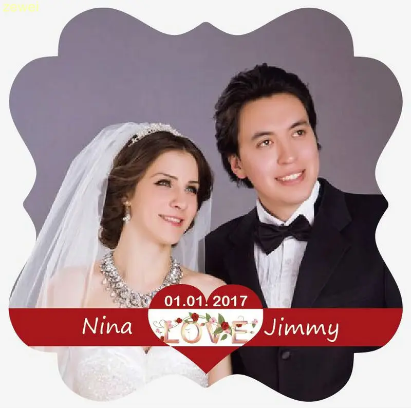 100 шт. персонализированные Свадебный Tag подарок метки девичник самоклеящиеся