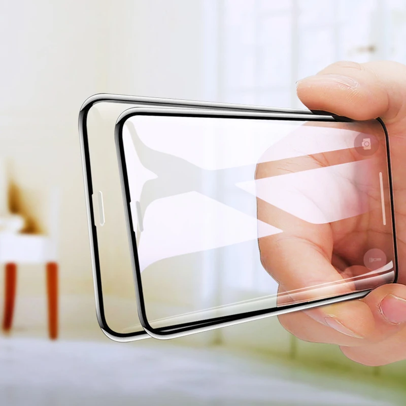 Vopton Защитная пленка для экрана iPhone Xr Xs Max стеклянная 9h Взрывозащищенная Защита от