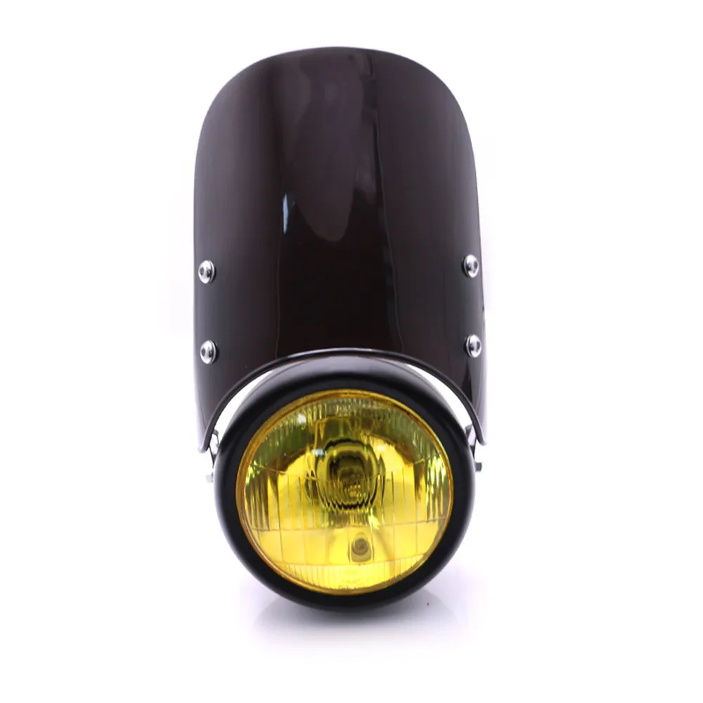 1 комплект универсальных мотоциклетных фар с комплектом обтекателей крепежными