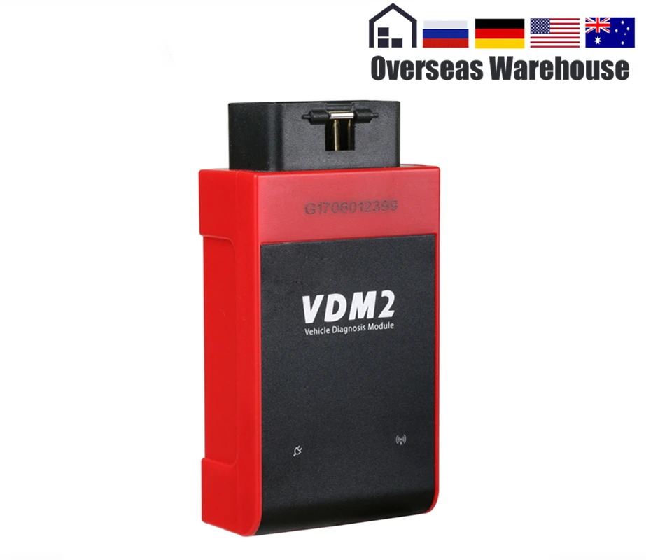 UCANDAS VDM2 VDM II V3.9 полная система OBD2 автомобильный диагностический инструмент OBDII ABS