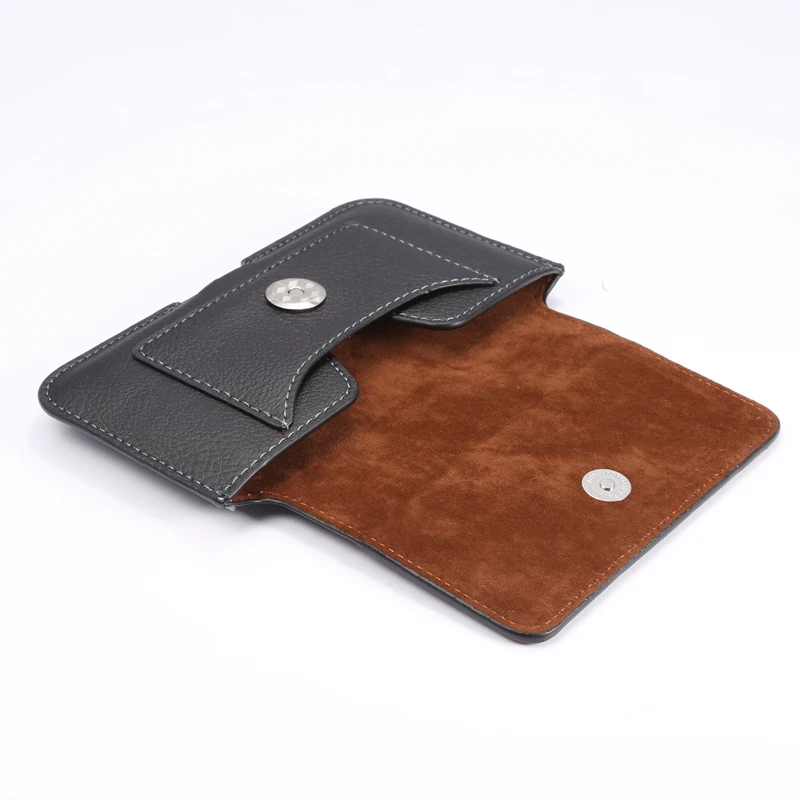 2016 Горячий PU Пояс Кожаный Мешок Защитный Чехол Телефон Открытый Рабочий Спорт