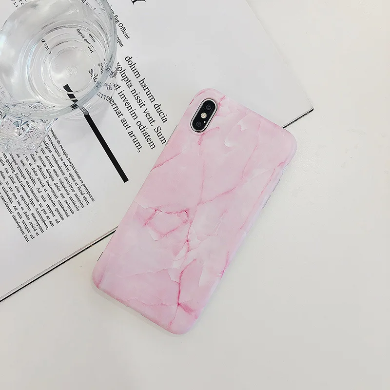 Роскошный Мраморный чехол для телефона для iphone 11 Pro Max XS Max X XR 7 8 Plus 8 Plus 7Plus 6 S 6 S чехол силиконовый чехол