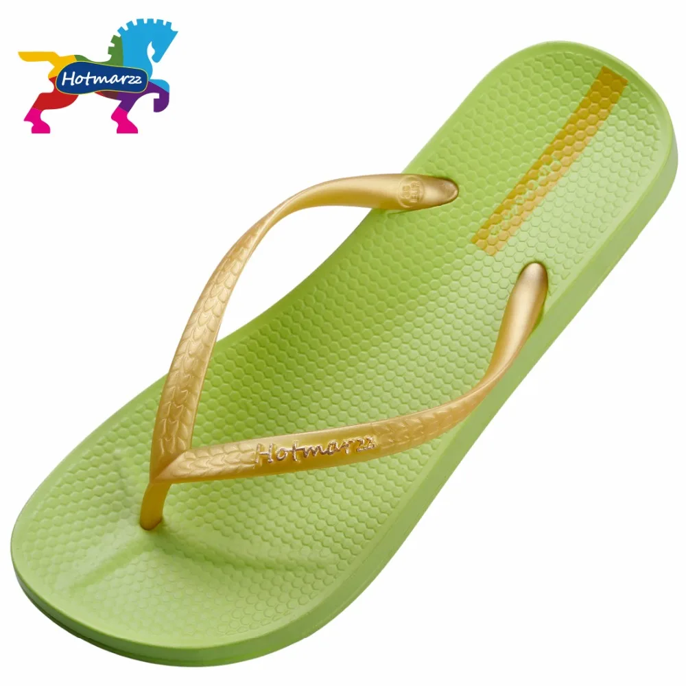 Hotmarzz женские шлепанцы модные пляжные сандалии однотонные на плоской подошве|slipper