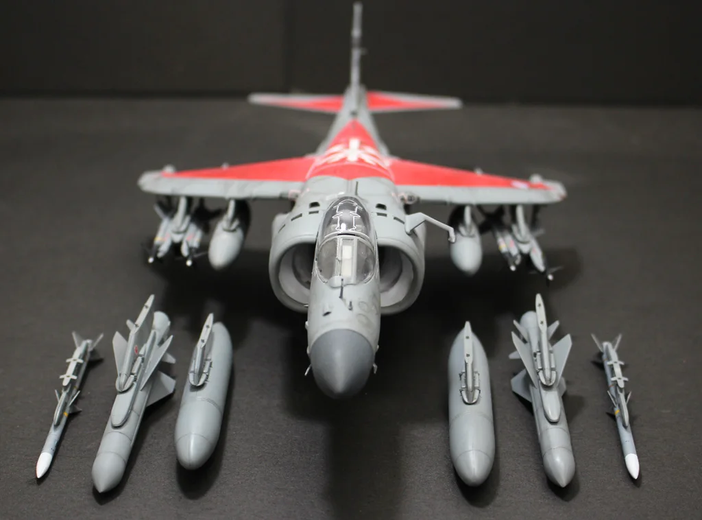Кинетический 1/48 морской Harrier FA2 масштаб модельный комплект