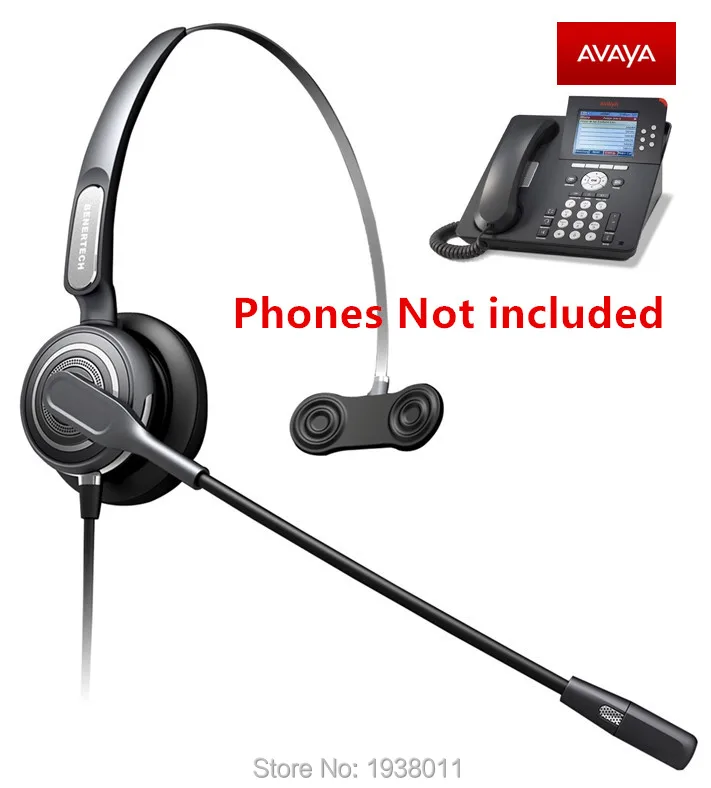 Высококачественные HD наушники с микрофоном для AVAYA 1608 1616 9608 9611 9620 9630 9640 9650 /2410 2420 4610