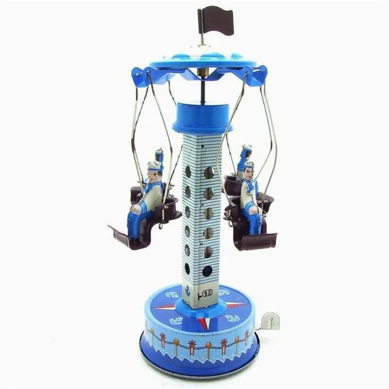 Военно-морское обучение Вращающаяся башня Коллекция оловянные игрушки колесо