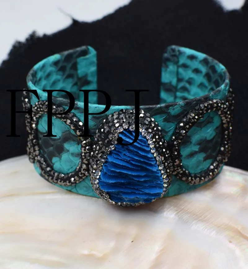 Браслет FPPJ с синим кораллом 7 5 дюйма оригинальный стиль оптовая продажа бисер