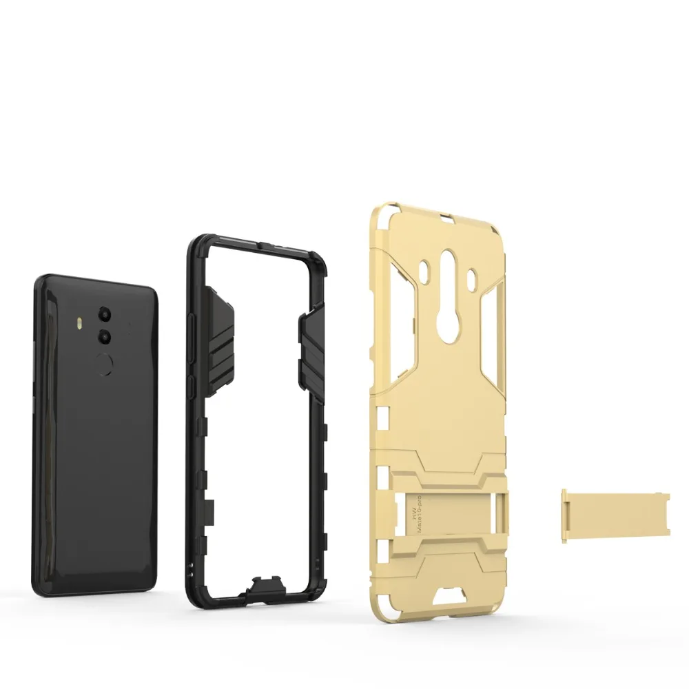 JOVTINI Cool Armor Case для huawei Коврики 10 Pro Мягкие TPU &amp PC Пластик Гибридный Броня анти-knock