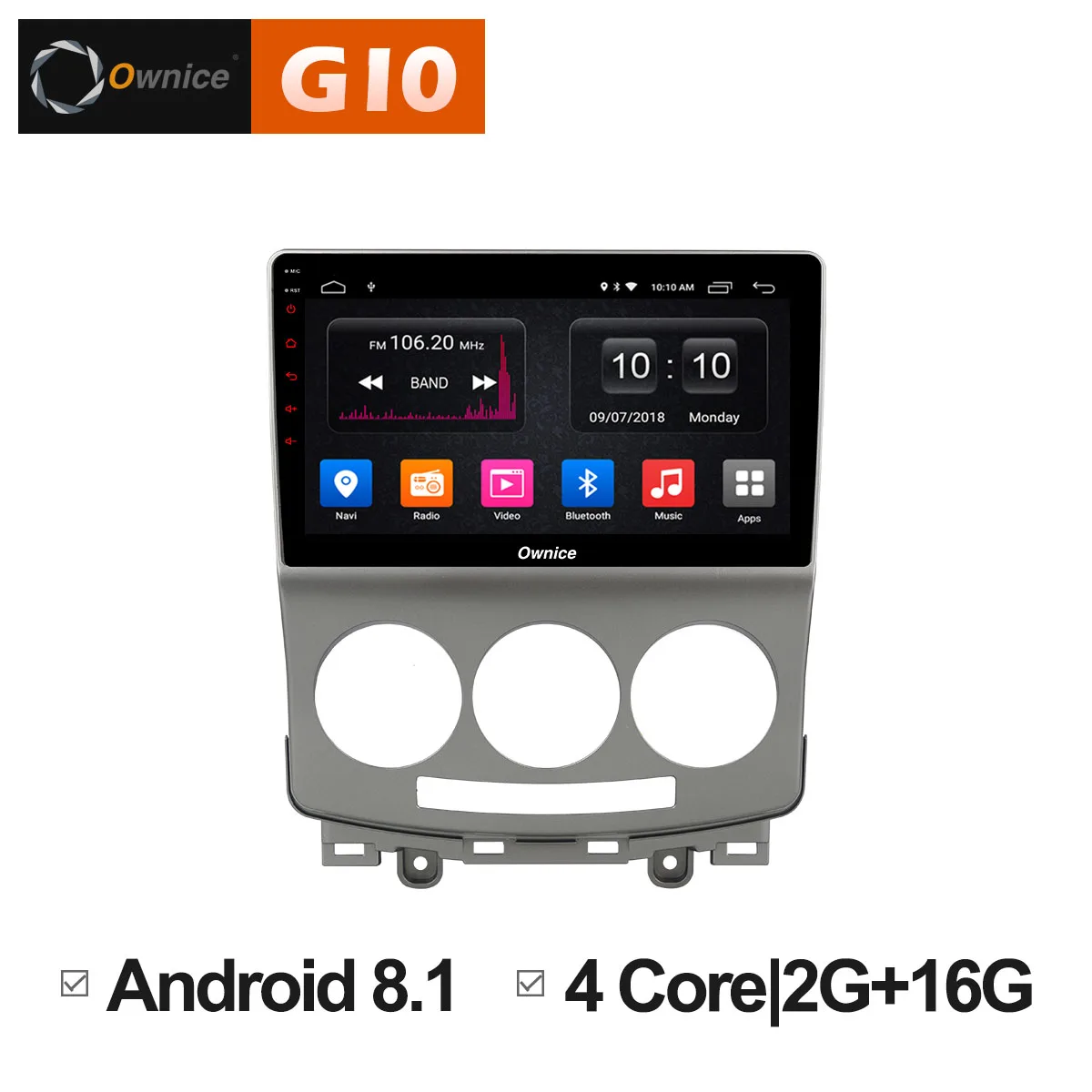 Ownice 9 дюймов Octa Core Android 8 1 Автомобильный gps навигатор Радио мультимедийный плеер