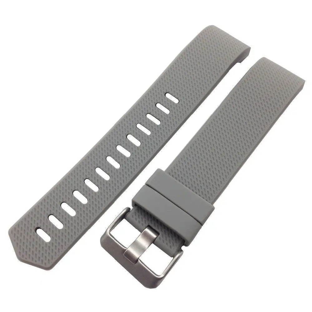 Ремешок для часов силиконовый резиновый ремешок мужчин Спорт Дайвинг черный Charge