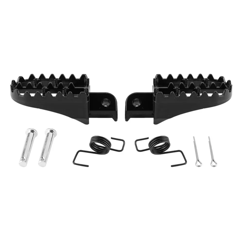 2 шт мотоциклетные подножки педали Подножка для Yamaha PW50 PW80 TW200 противоскользящая поверхность удерживает ноги от соскальзывания педалей