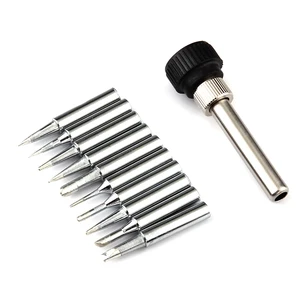 Наконечники для паяльника без свинца, наконечник для паяльника 900M-T для Hakko 936 907 8586 898D 936d Lukey 852D, корпус инструмента для ремонтной паяльной станции