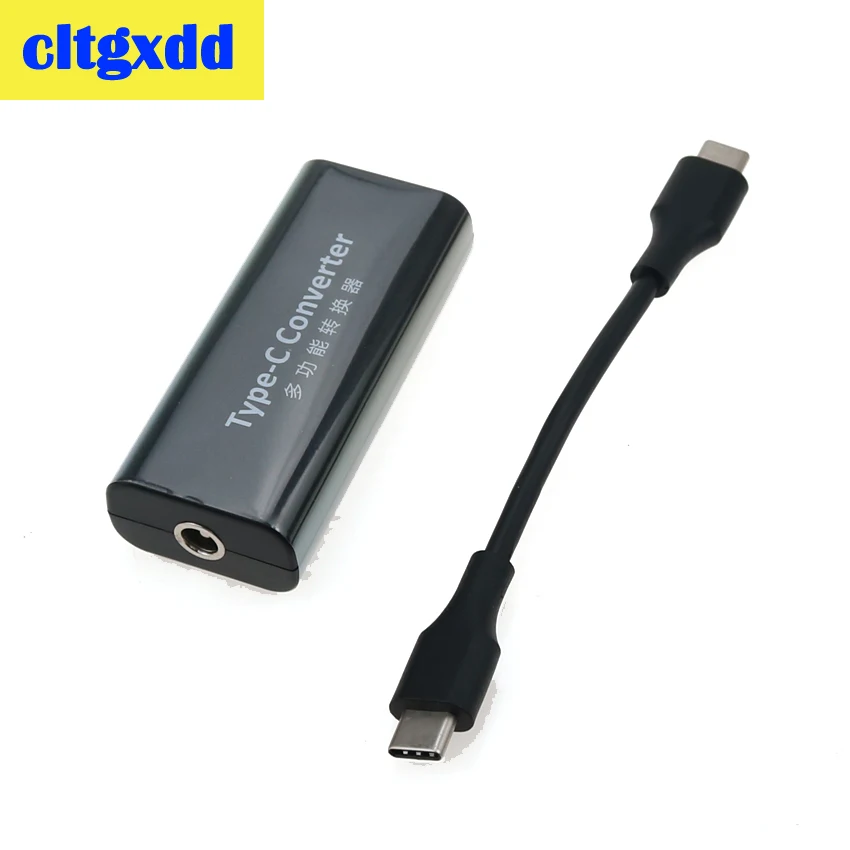 Cltgxdd DC адаптер питания Разъем конвертер 5 5*2 1 мм гнездо к USB Type C разъем для Lenovo Dell Hp