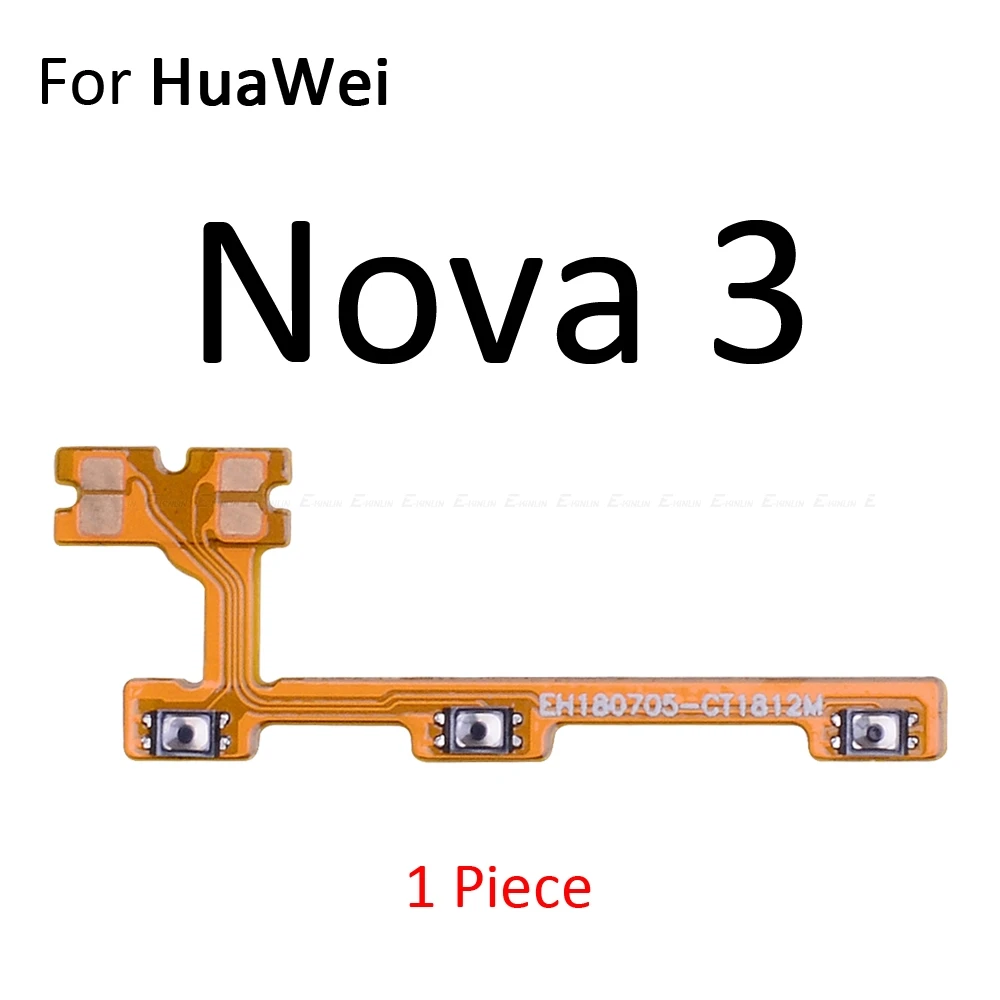 Кнопка включения и выключения питания гибкий ленточный кабель для Nova 5i 5 Pro 4e 4 3 3i 3e