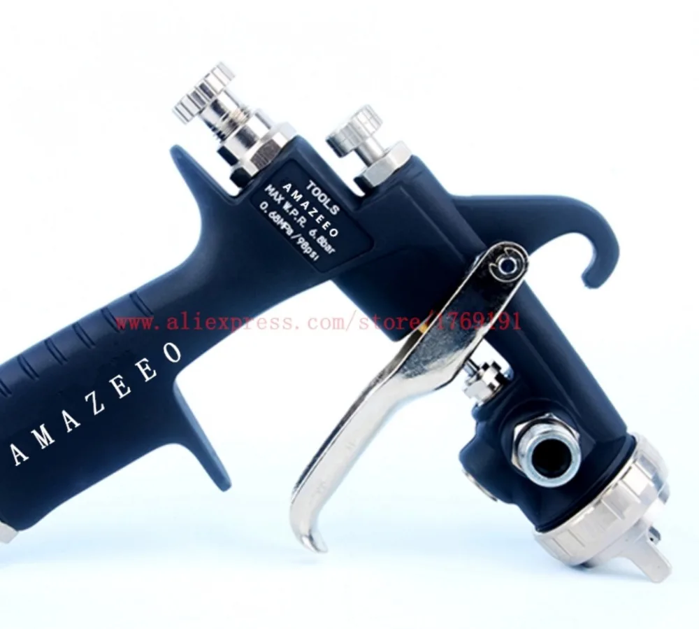 Ограниченная серия черный обновления w-101 воздуха пистолет ручной 1 0/1 3/1 5/1 8 мм