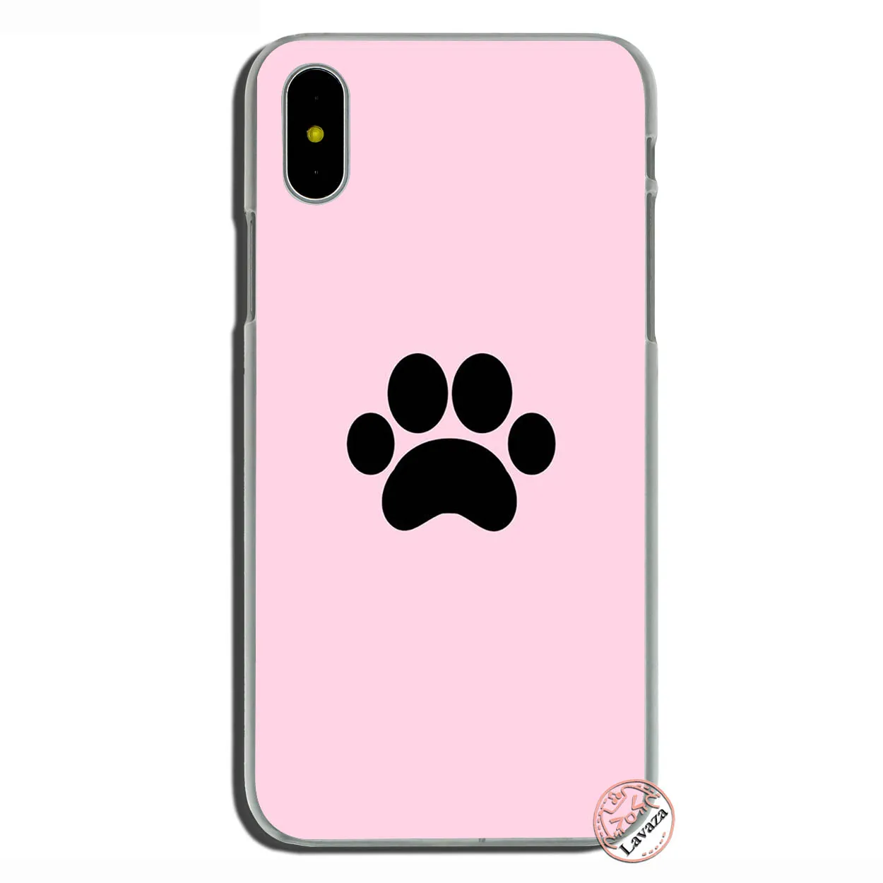 Lavaza собака Лапа Хаски Мода 8 плюс Жесткий Чехол для телефона iPhone XR X 11 Pro XS Max 8 7 6 6S 5 5S SE 4S 4 10 - Цвет: 4
