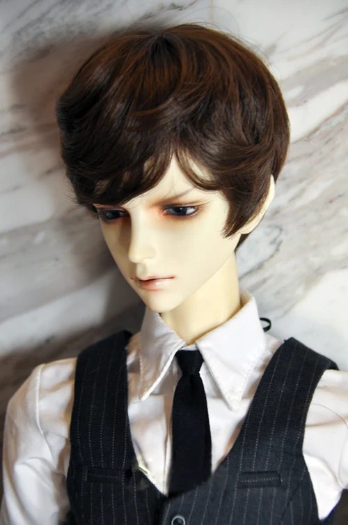 Парики для кукол BJD Короткие парики 1/3 1/4 1/6 DD SD MSD YOSD из проволоки высокой