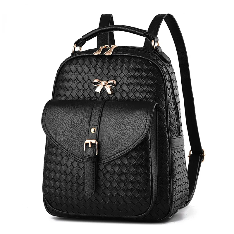Женский рюкзак Женская плечевая сумка Корейская модница pu кожаная сумка|backpack