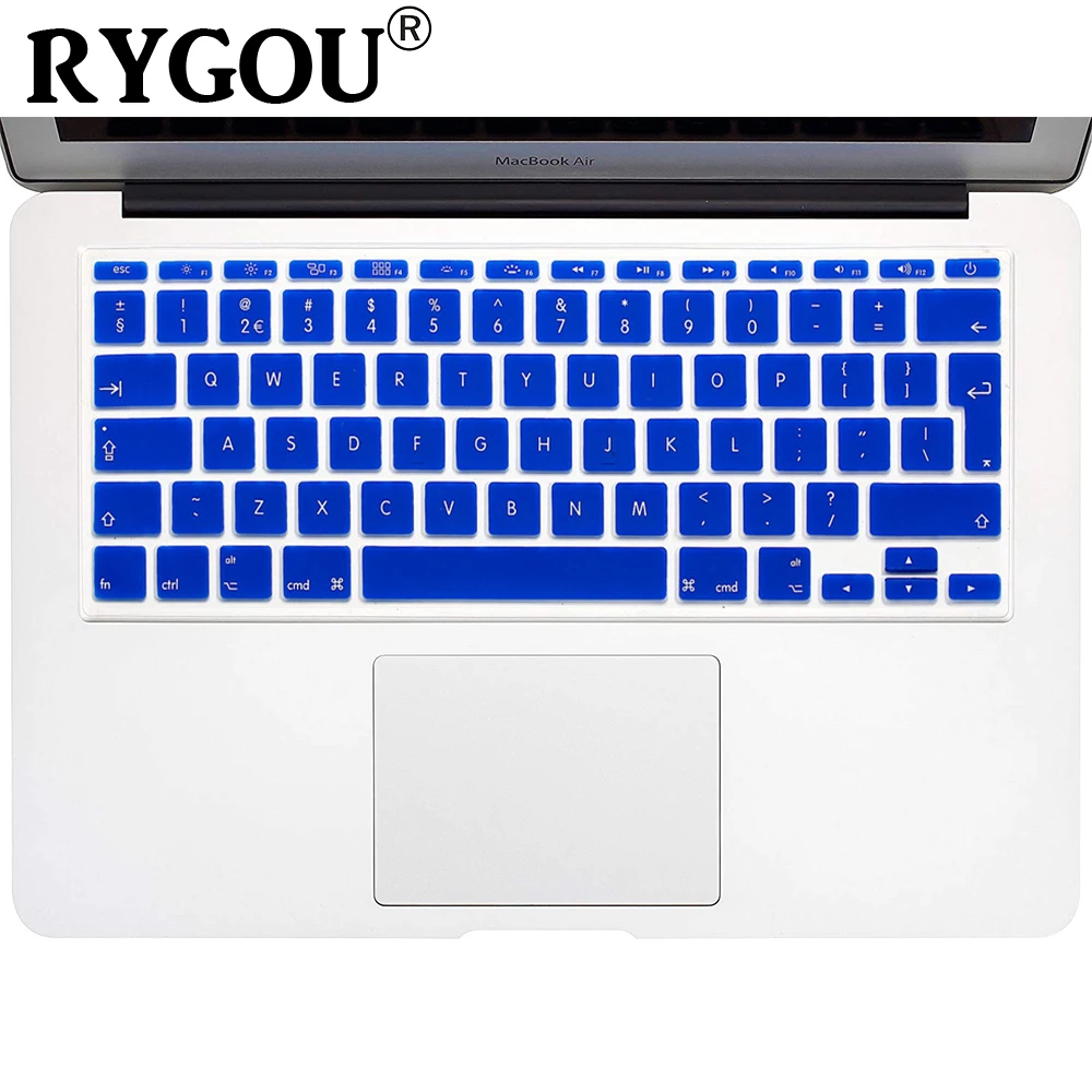 Английская (Великобритания) Силиконовая крышка клавиатуры для Apple MacBook Air 11 6 &quotA1370