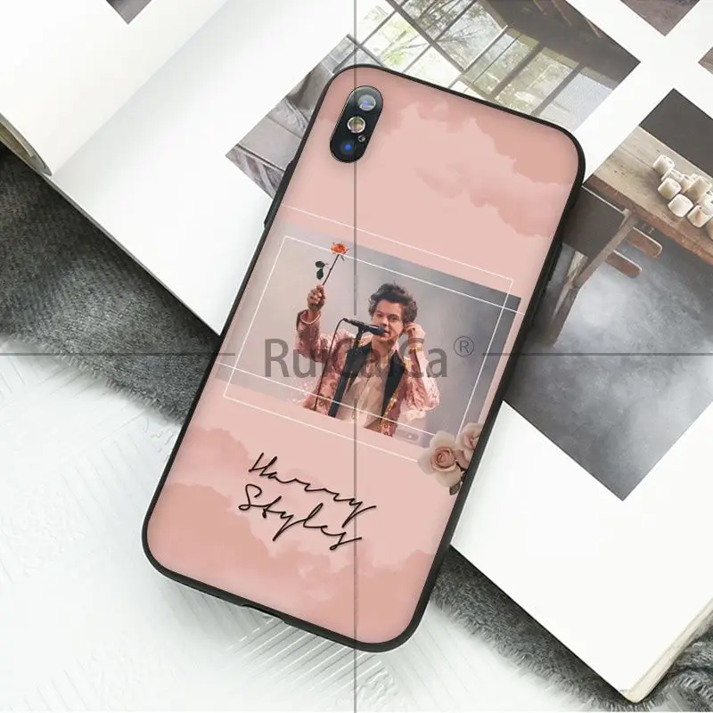 Ruicaica Гарри стили красочные милые аксессуары для телефонов Чехол для Apple iPhone 8 7 6 6 S Plus X XS MAX 5 5S SE XR мобильный чехол