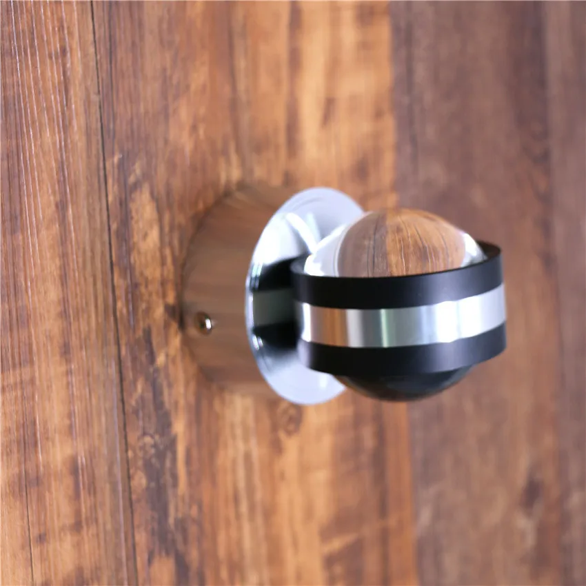 Современный светодиодный настенный светильник для помещений 6 Вт алюминиевые