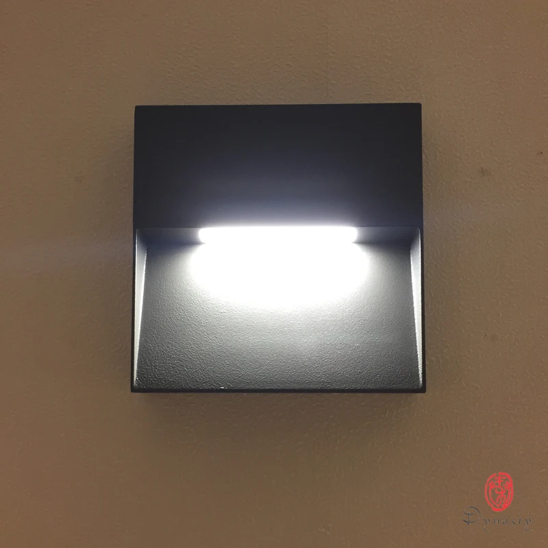 Светодиодный настенный светильник династии алюминиевая простая уличная лампа