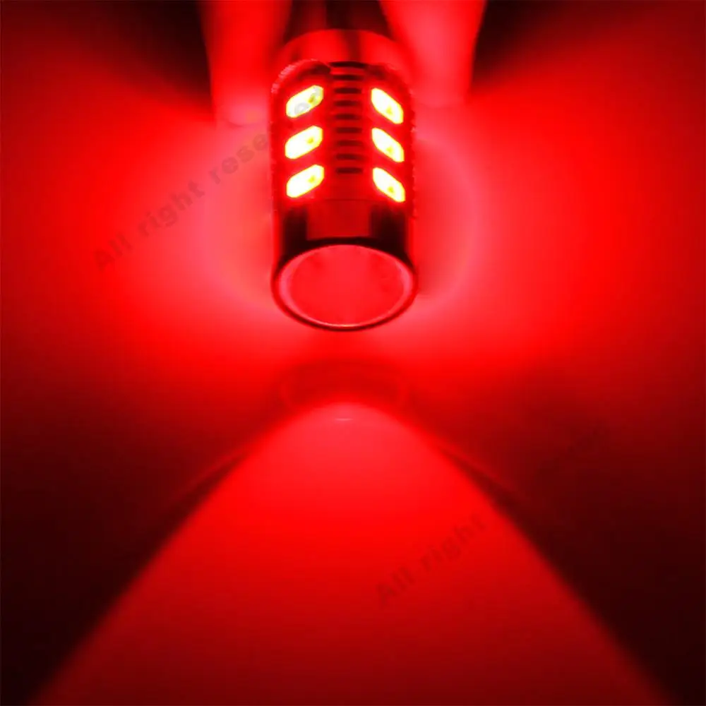2pcs 1157 BAY15D LED Bulbs 12SMD 5630 Chips P21/5w led Lamps For Brake Lights High Power Car Bulb White Red Yellow Auto 12V | Автомобили и