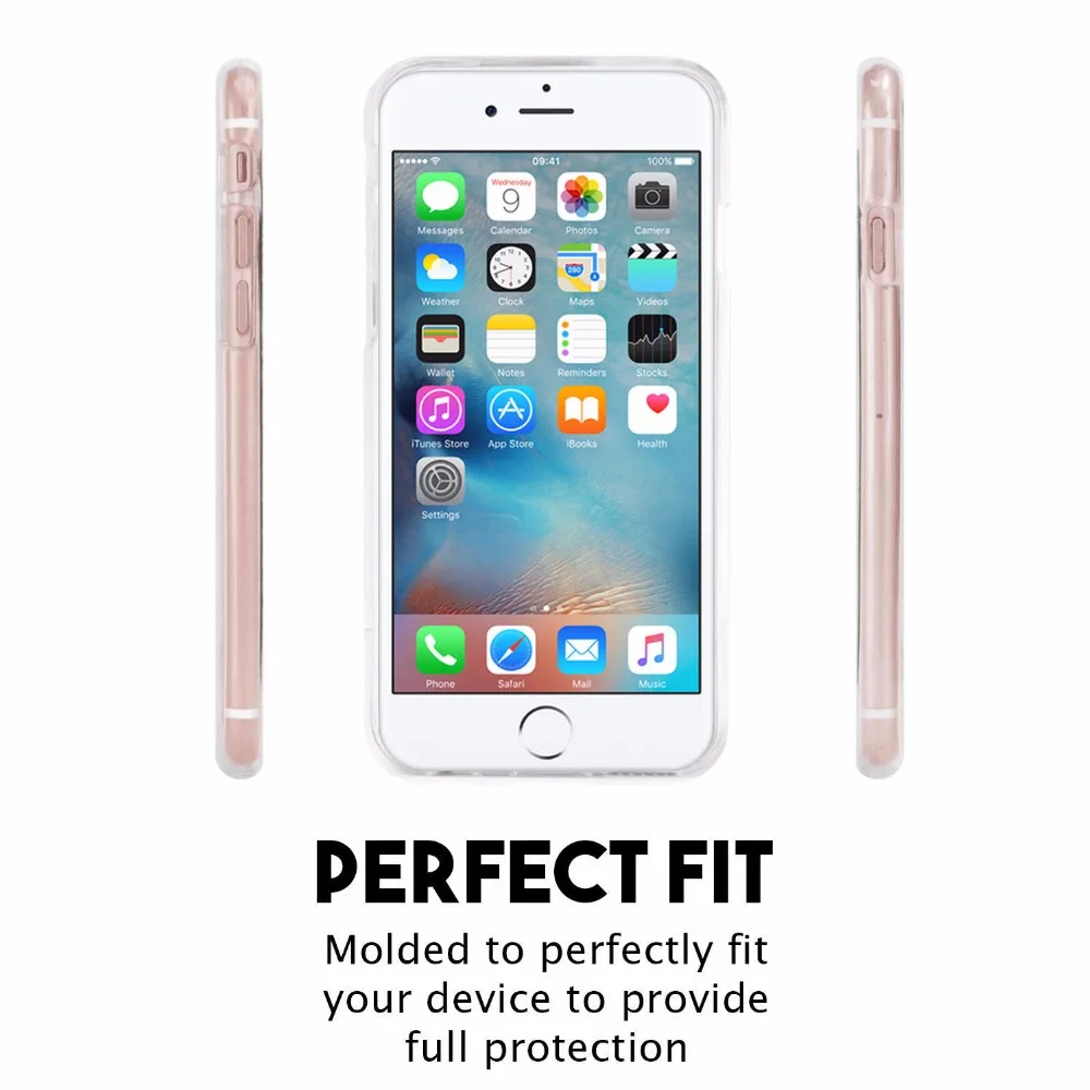 Прозрачный гибкий ТПУ мягкий чехол Goospery для Apple iPhone 5 5S SE 6 6S 7 8 Plus X XS XR 11 Pro Max