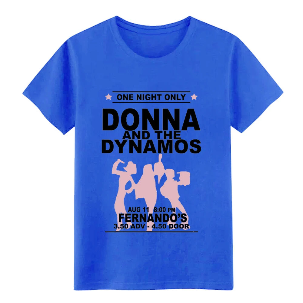 Men's Donna and the Dynamos t shirt personalized 100% cotton S-XXXL cool Graphic Building Spring Autumn Trend | Мужская одежда