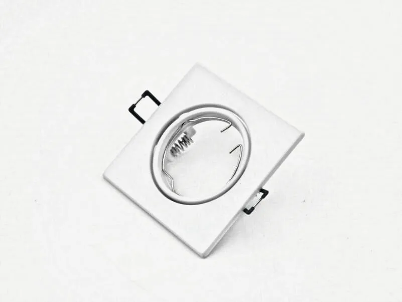 Квадратный Встраиваемый светодиодный потолочный светильник с регулируемой