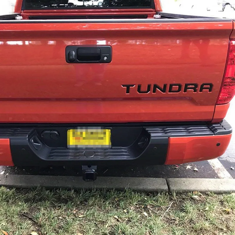 2 цвета 3D приподнятая металлическая эмблема значок буква вставка для TOYOTA TUNDRA Tailgate