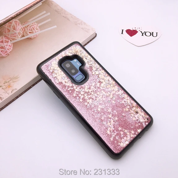 C Ku 3D жидкий зыбучий песок Блестящий Мягкий ТПУ чехол для Samsung Galaxy S8 S9 PLUS S7 EDGE A3 A7 2017