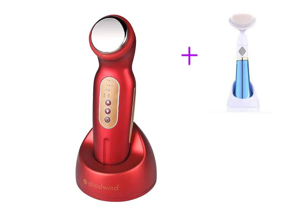 CM-1-2 Ultrasonic Skin Firming &ampampLifting Device anti-cellulite massageador face lift machine skin care Detox | Красота и