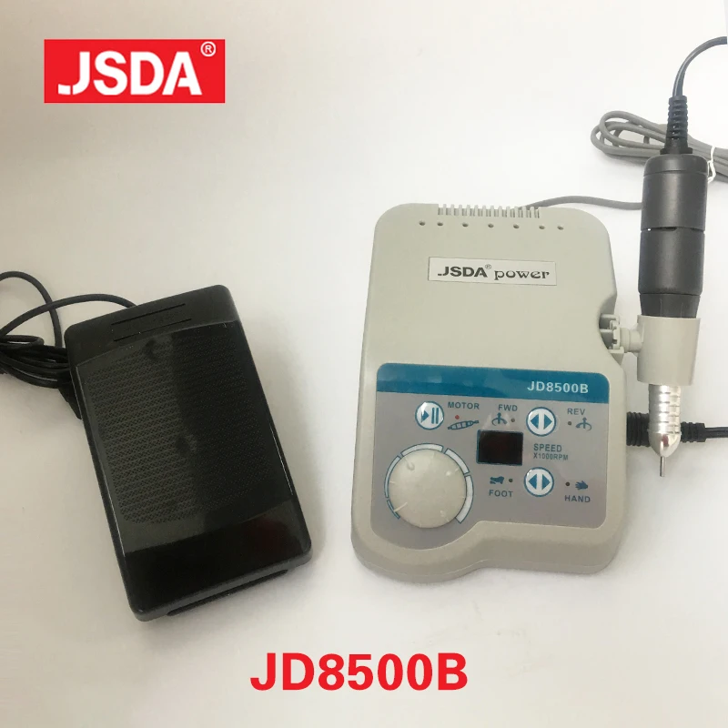 Factory Hot JSDA JD8500B Professional Electric drilling Machine For Manicure Pedicure Nails Art Equipment Drills 65W 35000rpm