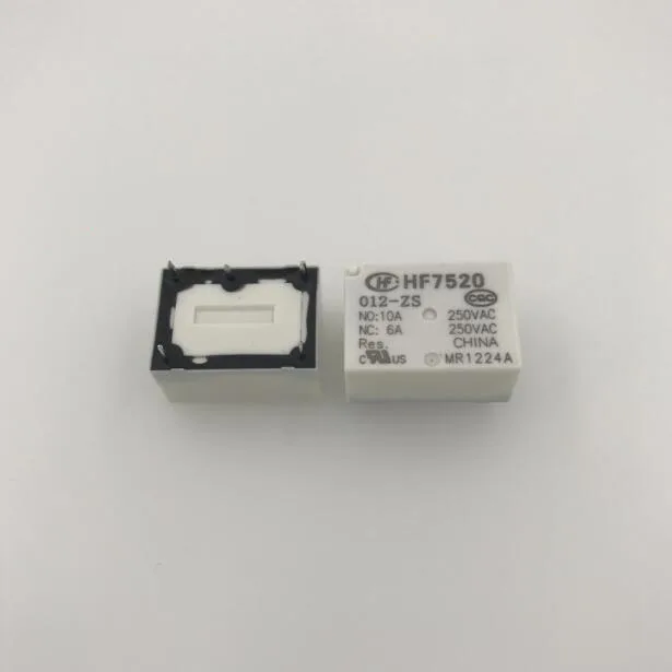 Новинка реле HF7520-012-ZS HF7520012ZS 12 В постоянного тока 10 А 250 переменного 5 контактов |