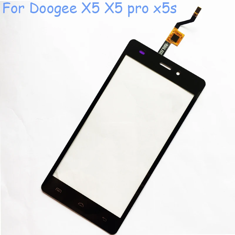 5 дюймов touch Экран Сенсор Для Doogee X5 Сенсорный экран планшета спереди Стекло Панель
