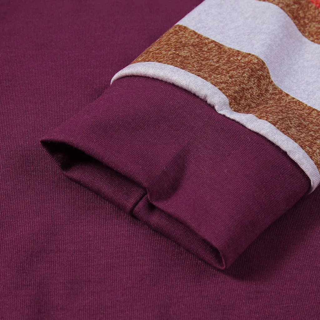 Топ для кормления Для женщин грудного вскармливания с длинным рукавом Свободные Повседневное зимняя шапка для кормления беременности и родам Беременность одежда больших размеров для всей 18Dec17
