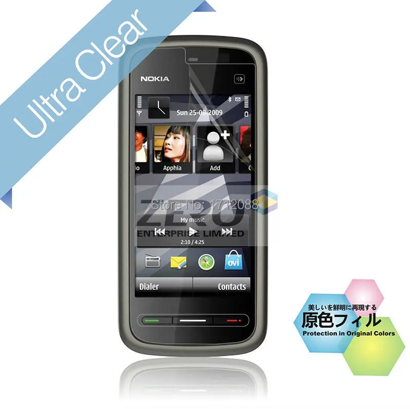 5 шт./лот Защитная пленка для экрана высокой четкости Nokia 5230 5233 5800 5800|screen protector|screen
