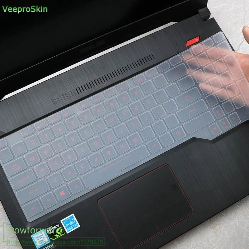 For ASUS ROG Strix Scar II GL704GW GL704 GL704G GL704GV GL704GM GL703VM GL703GM GL703GE 17.3 inch laptop keyboard cover skin