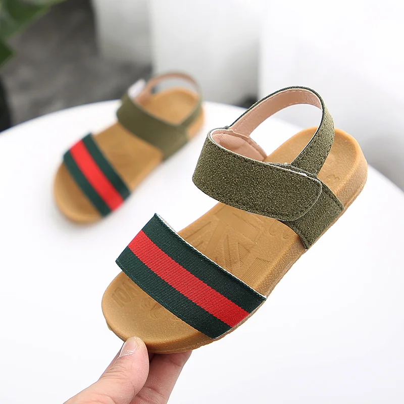 2018 Summer New Korean Children Sandals Girls Shoes Beach Baby Girl Comfortable Kids for 1-7 Years | Детская одежда и обувь