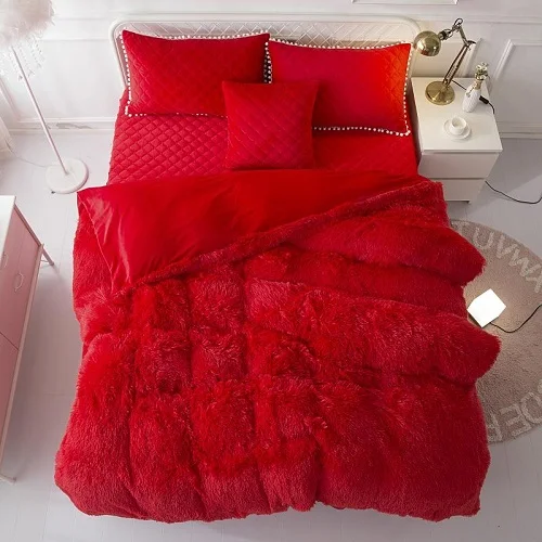 bedding set 11 5 шт., флисовый теплый комплект постельного белья королевского размера, серый пододеяльник, постельное белье, русский размер, 160X200 см, постельное белье, покрывало, parure de lit - Цвет: bedding set 11