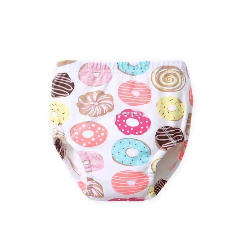 5PCS Waterproof Toddler Pants for Potty Toilet Training Reusable Infant Underpants Cloth Panties Child Underwear